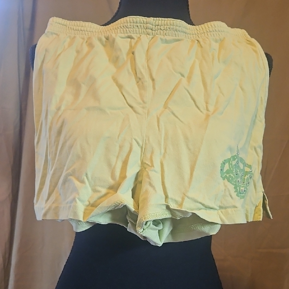 Arizona Jean Company Green Athletic Shorts Relaxed Fit